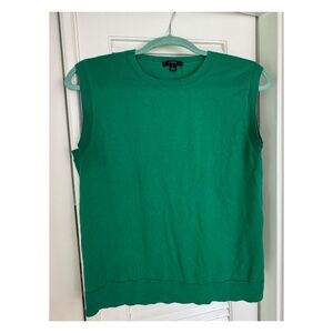 Green Sweater Vest or Sweater Camisole by JCrew size L